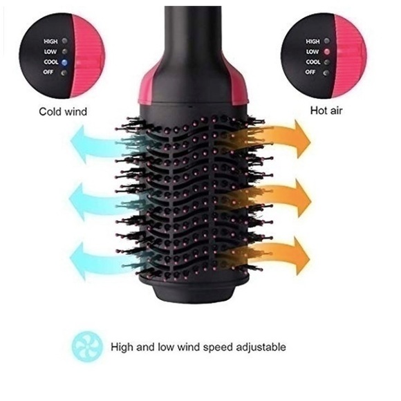 3-in-1 Hair Dryer & Hair Curler/Straightener 💫 - Picture 7 of 10